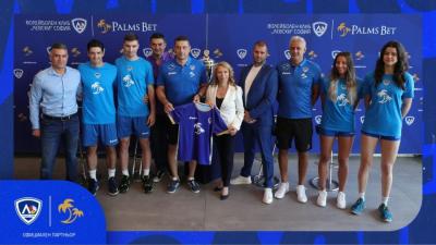 Palms Bet е новият официален партньор на волейболен клуб Левски София